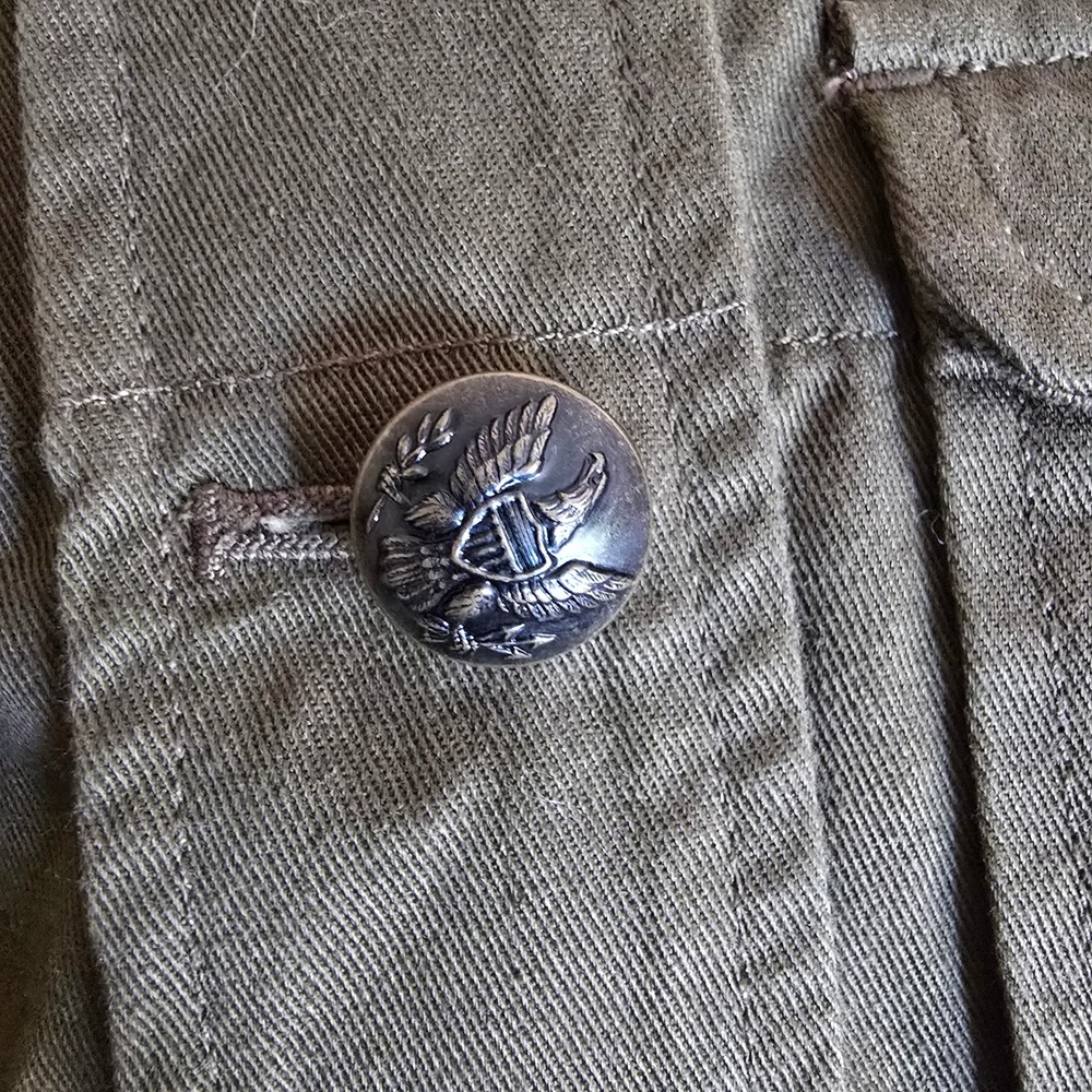 LAUREN JEANS COMPANY Short sleeve military‎ belted green jacket size small - Picture 8 of 11